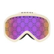 Gucci Färgglada solglasögon för kvinnor Yellow, Dam
