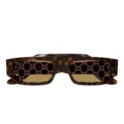 Gucci Retro Stil Solglasögon Gg1592S 002 Brown, Unisex