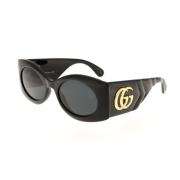 Gucci Stiliga solglasögon för kvinnor Black, Unisex