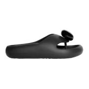 Loewe Ergonomiska Bubble Thong Slide Sandaler Black, Dam
