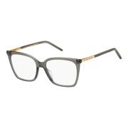 Marc Jacobs Transparent Grey Eyewear Frames Gray, Unisex