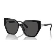 Swarovski Black/Dark Grey Sunglasses Sk6020 Black, Dam
