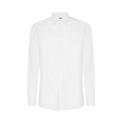 Dolce & Gabbana Skräddarsydd skjorta med konstnärlig arv White, Herr