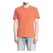 James Perse Taj Mahal Crew Neck T-Shirt Orange, Herr