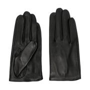 Yohji Yamamoto Svarta Fingerlösa Handskar för Kvinnor Black, Dam
