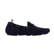 Alexander 1910 Gröna Loafer Skor för Män Black, Herr