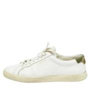 Yves Saint Laurent Vintage Pre-owned Laeder sneakers White, Dam