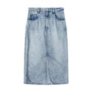 Isabel Marant Denim Skirts Blue, Dam