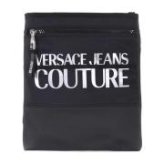 Versace Jeans Couture Stiliga Väskor Kollektion Black, Herr