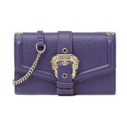 Versace Jeans Couture Fashionable Wallets Purple, Dam