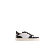 Belledonne Paris Retro Svarta Lädersneakers Black, Dam