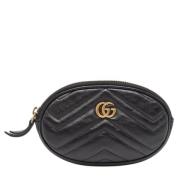 Gucci Vintage Pre-owned Laeder gucci-vskor Black, Dam