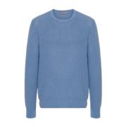 Corneliani Sweatshirts Blue, Herr