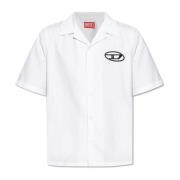 Diesel Skjorta `S-Mac-C` White, Herr