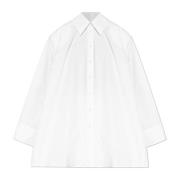 Jil Sander Oversized skjorta White, Dam