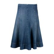 Khaite Skirts Blue, Dam