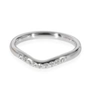 Tiffany & Co. Pre-owned Pre-owned Silver ringar Gray, Dam