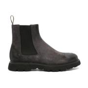 Doucal's Beatles Chelsea Boots Antracit Stil Gray, Herr