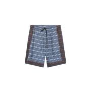 Dries Van Noten Stiliga Piperi Shorts Multicolor, Herr