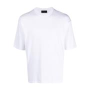 Roberto Collina Casual Herr T-shirt Rn11021 Pullover White, Herr