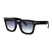 Tom Ford Stiliga solglasögon Leigh-02 Black, Dam