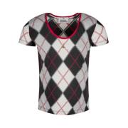 Vivienne Westwood Harlequin Jacquard T-Shirt Multicolor, Herr