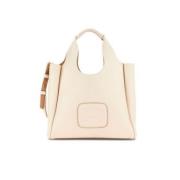 Hogan Klassisk Damväska Bianco Beige, Dam