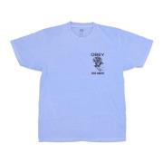 Obey Rise Above Rose Classic Tee Blue, Herr