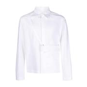 MM6 Maison Margiela Långärmad Skjorta 100 White, Herr