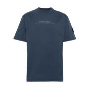 A-Cold-Wall Navy T-Shirt Acwmts187 Blue, Herr