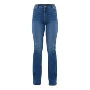 Kocca Bootcut Denim Jeans Blue, Dam