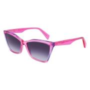 Liu Jo Stiliga solglasögon Lj796S färg 528 Pink, Unisex