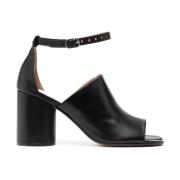 Maison Margiela Flat Sandals Black, Dam