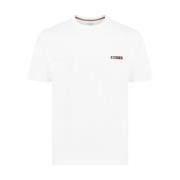 PS By Paul Smith Randig Broderad T-shirt White, Herr