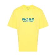 Martine Rose Rose Classic Acid Yellow T-Shirt Yellow, Herr