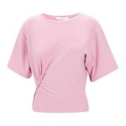 IRO Rosa T-shirts och Polos Pink, Dam