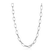 Sif Jakobs Jewellery Rhodium Link Capri Sterling Silver Gray, Dam