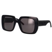 Dior Wildior Oversized Fyrkantiga Solglasögon Black, Unisex