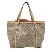 Gucci Vintage Pre-owned Laeder totevskor Beige, Dam