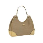 Gucci Vintage Pre-owned Canvas gucci-vskor Beige, Dam