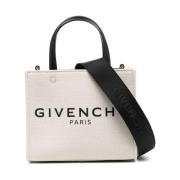 Givenchy Logo-Print Tote Bag i Beige Beige, Dam