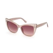Guess Solglasögon Gm00000 Färg 59T Pink, Dam
