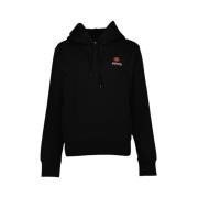 Kenzo Blomma Hoodie Black, Dam