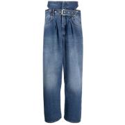 Ssheena Denimblå Mode Jeans Blue, Dam