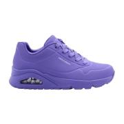 Skechers Savona Sneaker Purple, Dam