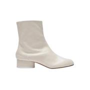 Maison Margiela Pre-owned Pre-owned Läder stvlar White, Dam