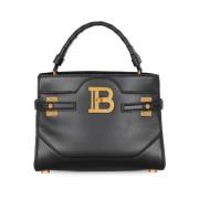 Balmain B-Buzz 22 Top Handle läderväska Black, Dam