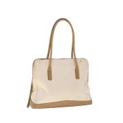 Prada Vintage Pre-owned Nylon prada-vskor Beige, Dam