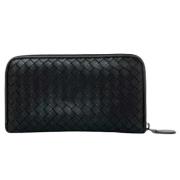 Bottega Veneta Vintage Pre-owned Laeder plnbcker Black, Dam