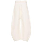 Henrik Vibskov Off White Bird Pipette Pant Beige, Dam